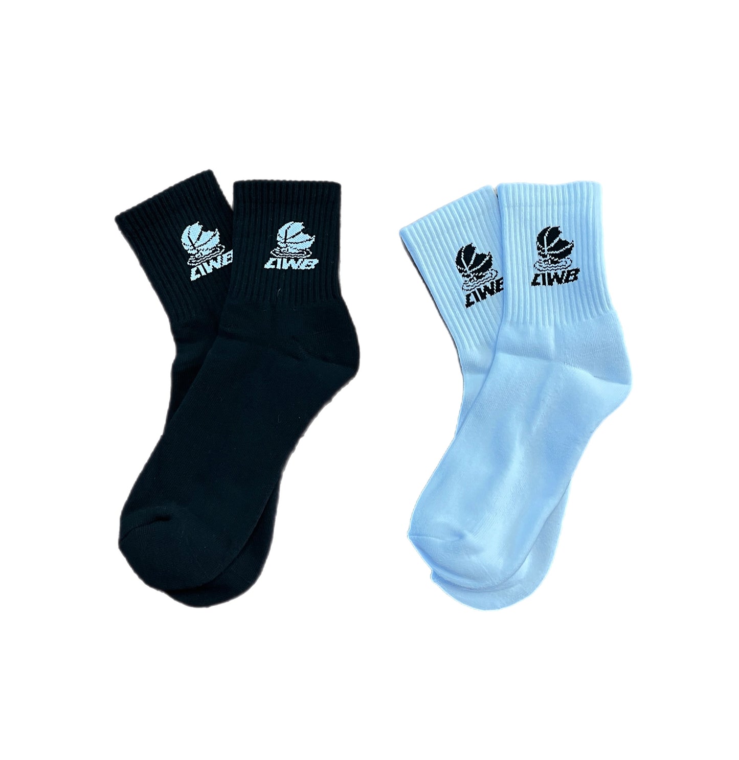 AWB 3QTR Socks 2 Pack