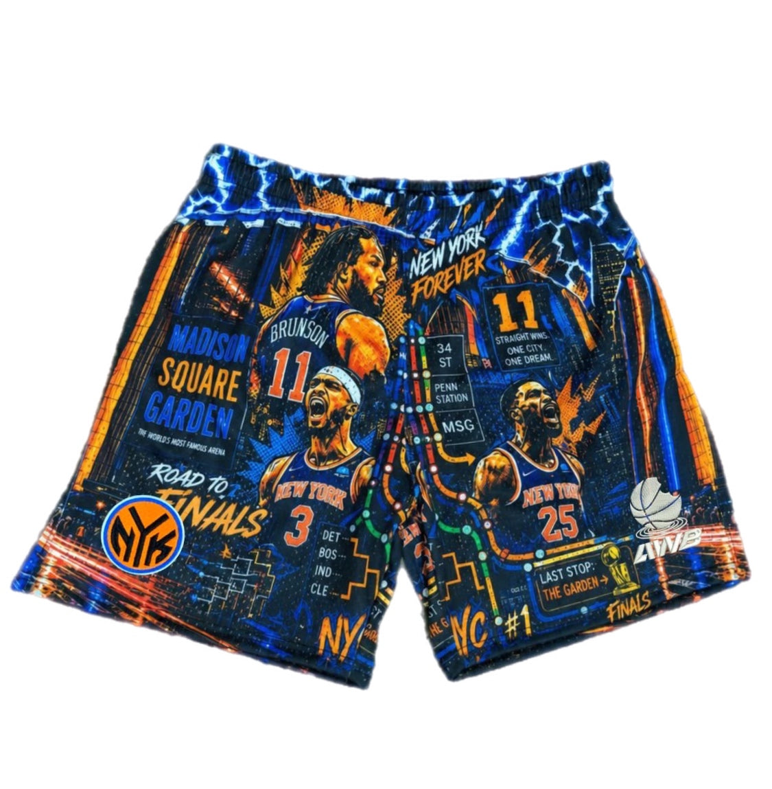 AWB KNICKS PREORDER SHIPS IN 2-3 WEEKS