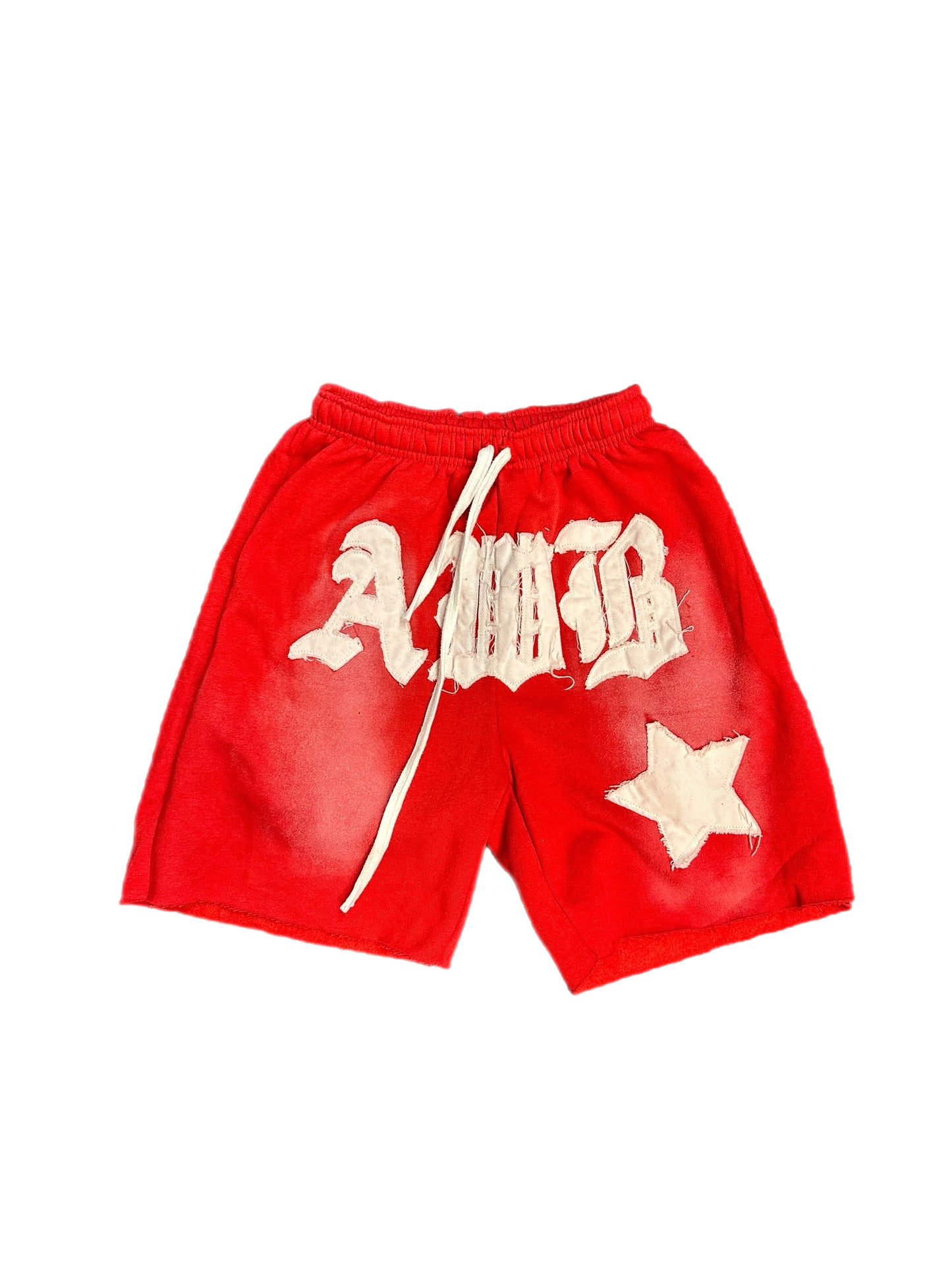 AWB SWEAT SHORTS RED