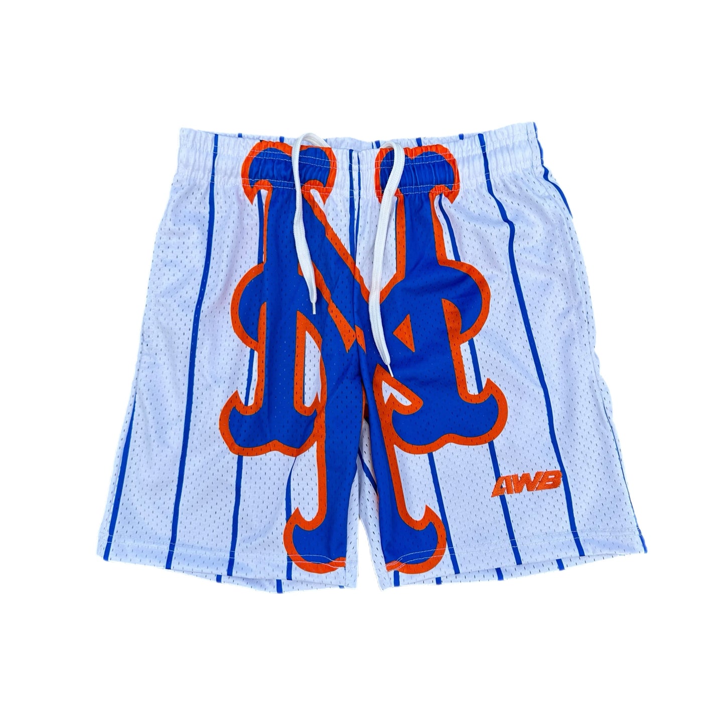 AWB WHITE METS SHORTS